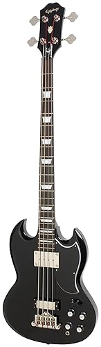 Epiphone EB3 Electric Bass Guitar, Ebony
