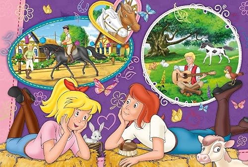 Schmidt Spiele Puzzle 56321 Blocksberg/Bibi & Tina Bibi und Tina, Freundinnen für Immer, 150 Teile Kinderpuzzle, bunt