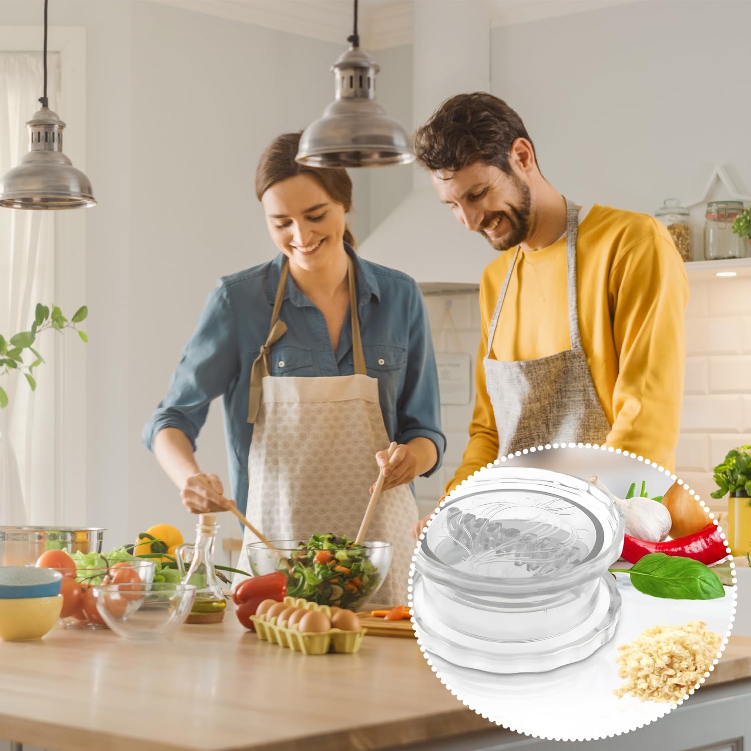 Ajo Grinder Roller Knoblauchschäler Garlic Twister Silikon Knoblauch Peeler Knoblauchpresse, Garlic Press für Eltern, Freunde, Männer und Frauen, Kochliebhaber