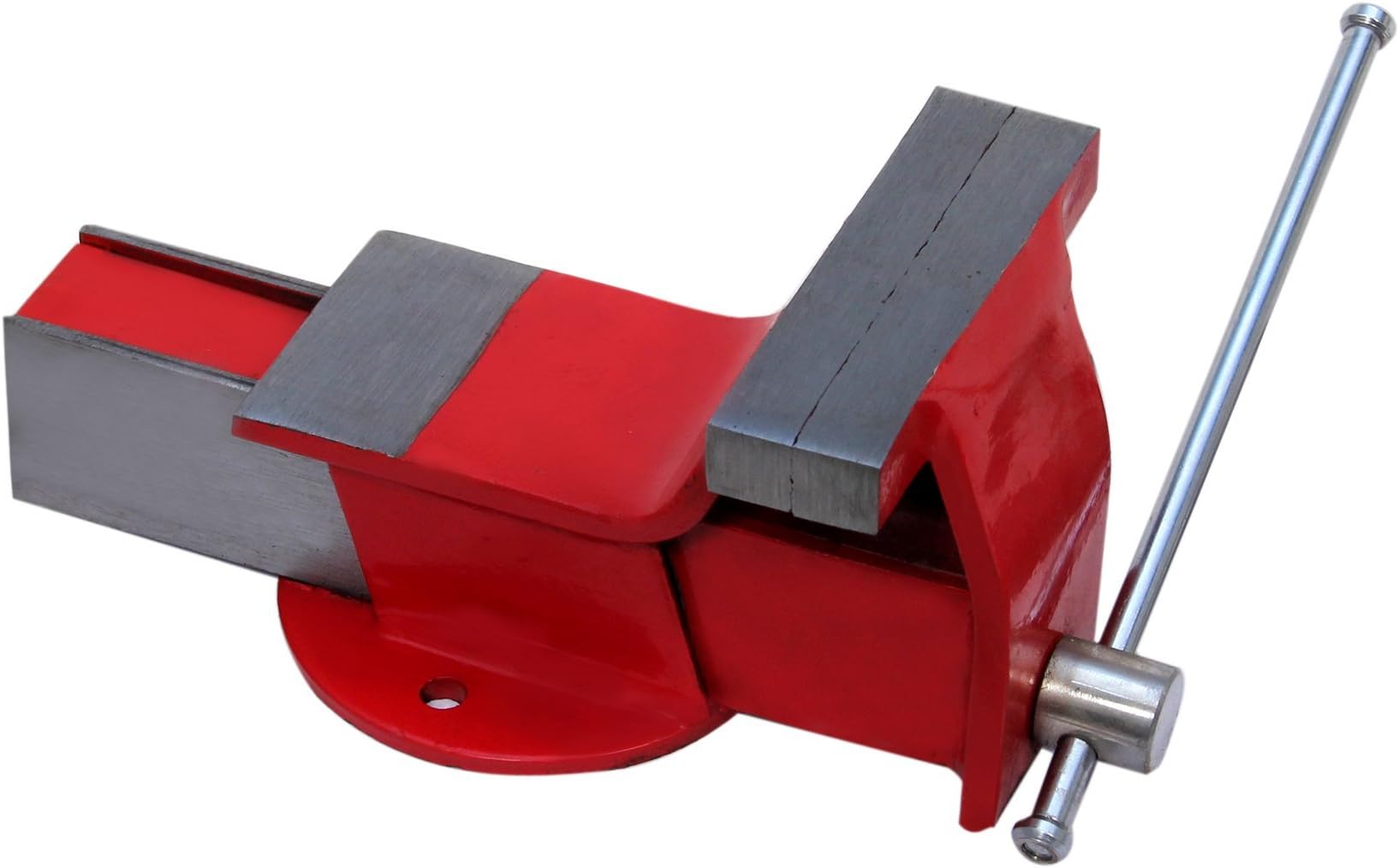 MK Vices Germany base (8inches) heavy professional Steel Bench Vice Fabricated (203mm), fix Base