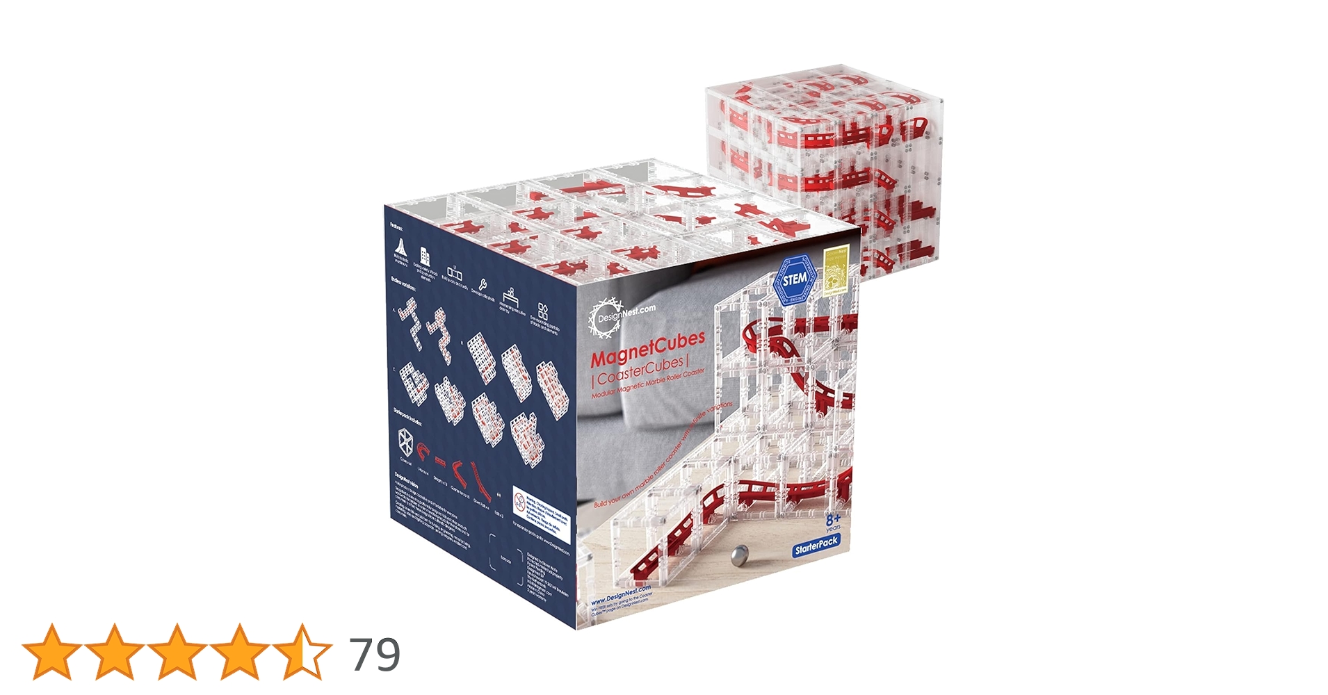 MagnetCubes アドバンスドパック　STEM designnest Amazon.co.jp: DesignNest マグネットキューブ magnetcubes 知育