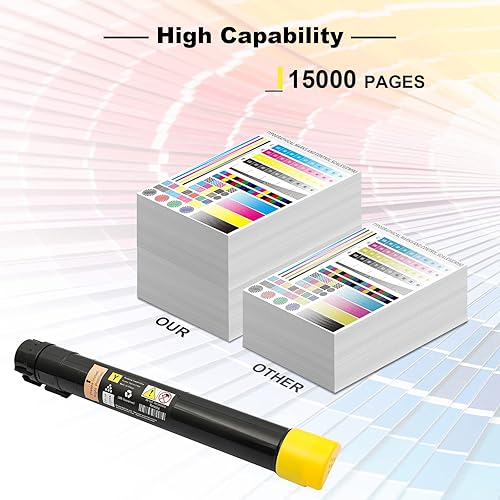 Miniatura 9 de Cartucho de tóner remanufacturado de repuesto para Xerox AltaLink C8030 C8035 C8045 C8055 C8070 006R01699 Magenta Toner 15000 páginas, 1 paquete