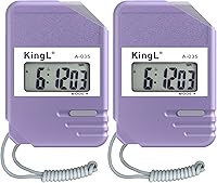 Vista 9 de KingL Cronómetro Digital Temporizador - Temporizador de Intervalos con Pantalla Grande.