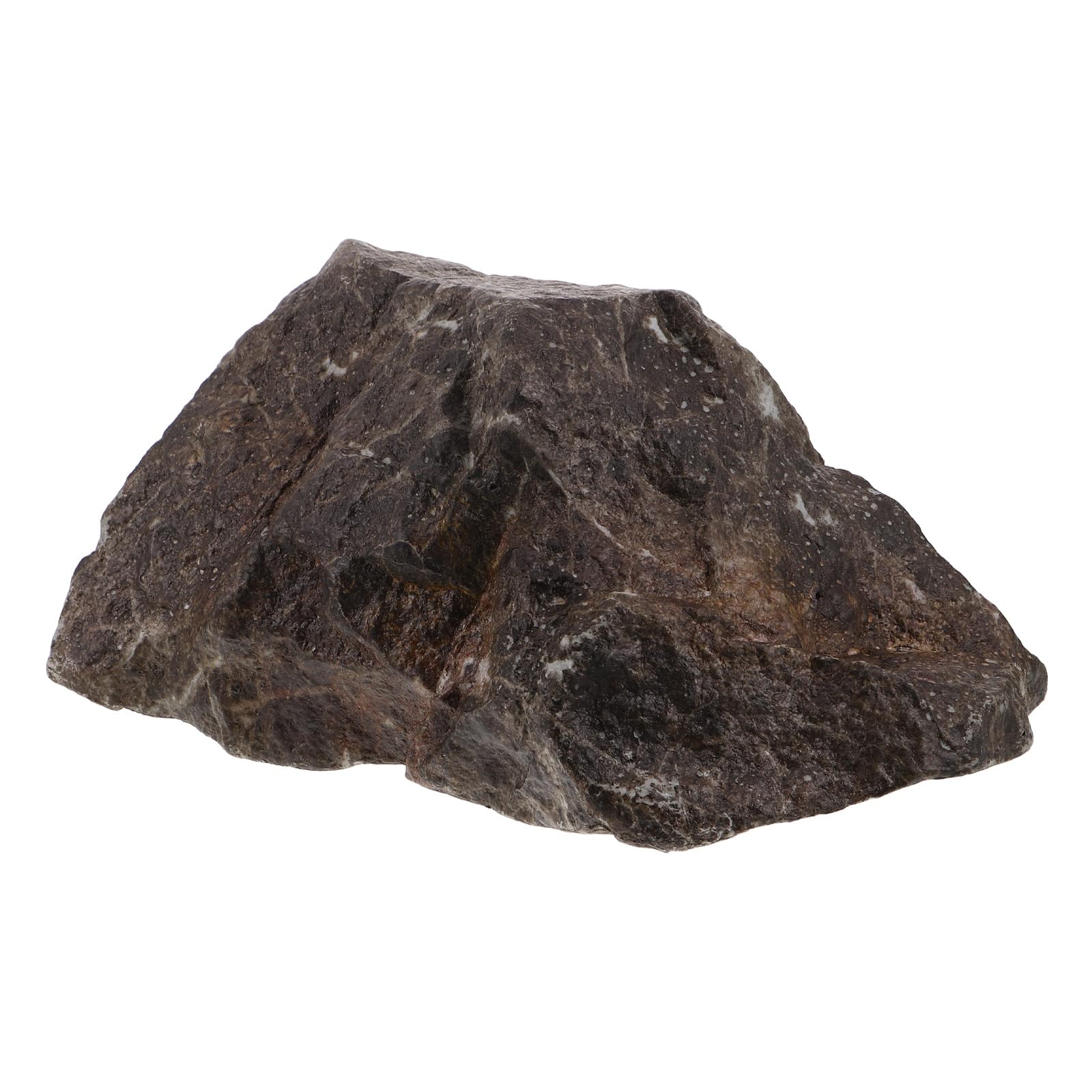 Roca Artificial Decorativa para Acuario y Jardín, Piedra de Simulación de Paisaje en Espuma Ligera, 33x25x18 Cm, Adecuado para Decoración de Peceras y Exteriores