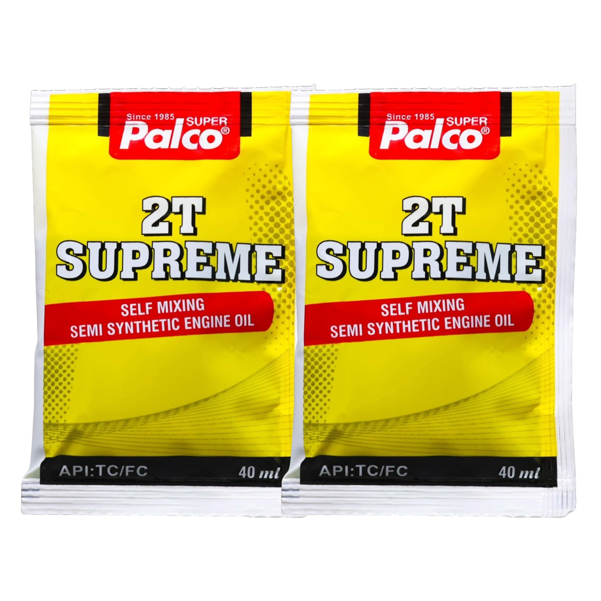 PALCO 2T-SUPREME Engine Oil API: TC JASO: FC Small Packet Semi-Synthetic 2-Stroke Petrol Mix Additive for 2 Stroke Bike Scooter Scooty Auto 3 Wheller 40ml Pouch (Pack of 2)-image-39