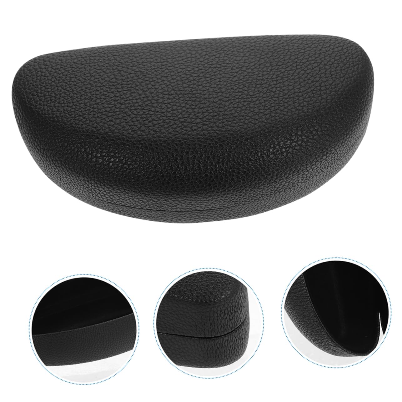 Healeved 6 Pièces Étui à Lunettes De Soleil Porte-lunettes De Soleil Étui De Protection Pour Lunettes De Soleil Récipient à Verres Étuis Rigides Pour Lunettes Unité Centrale Black