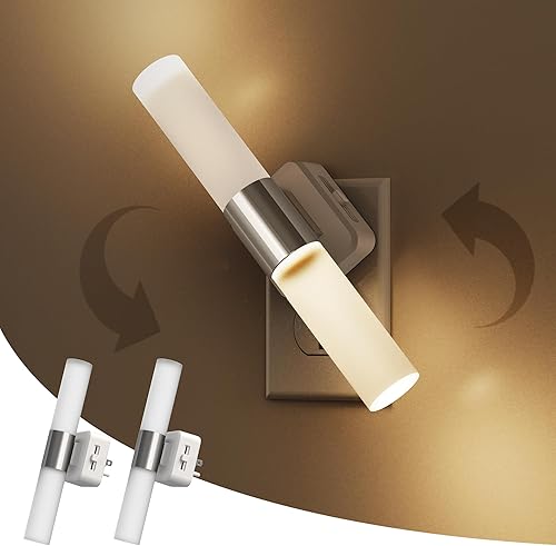 Miniatura 16 de L LOHAS LED Luz Nocturna, Luces Nocturnas Enchufables a la Pared con Cambio de 10 Colores RGB, Luz Nocturna Enchufable a la Pared, Sensor de RGB