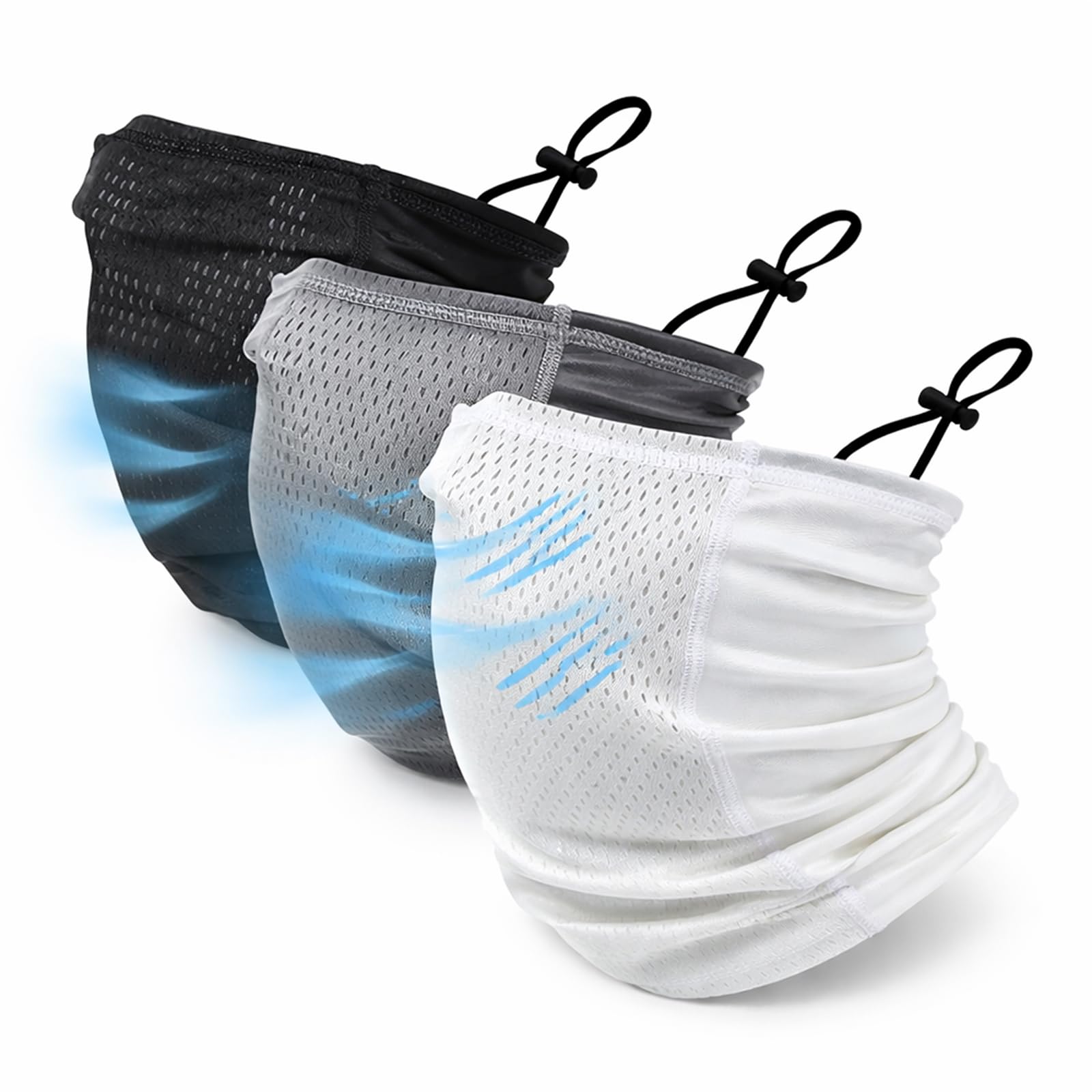 Geyoga Cooling Neck Gaiter for Men Women Summer Breathable Face Mask