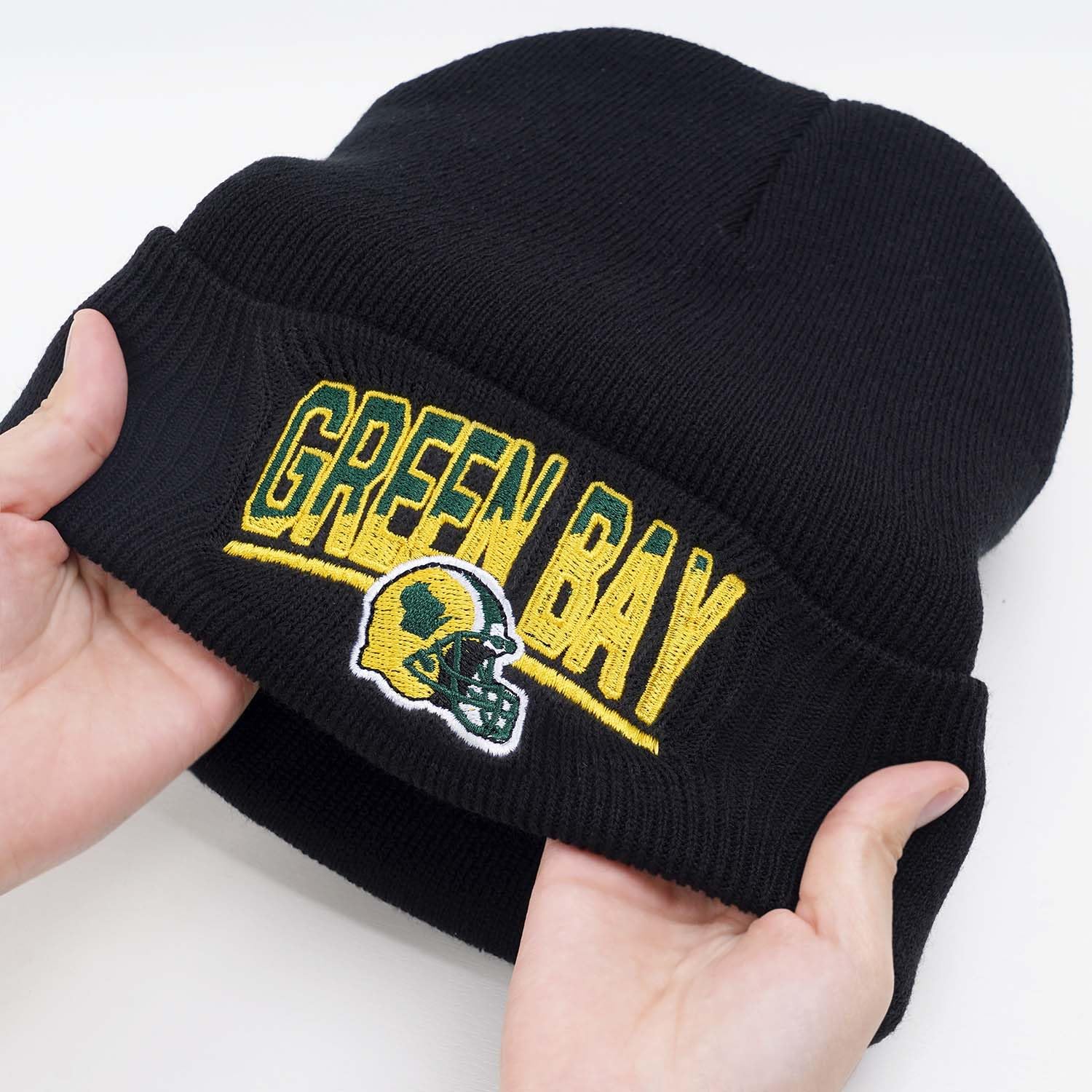 Football Fans Embroidered Beanie Hat, Football Team City Skull Beanie Hats Christmas Best Gift for Men Women