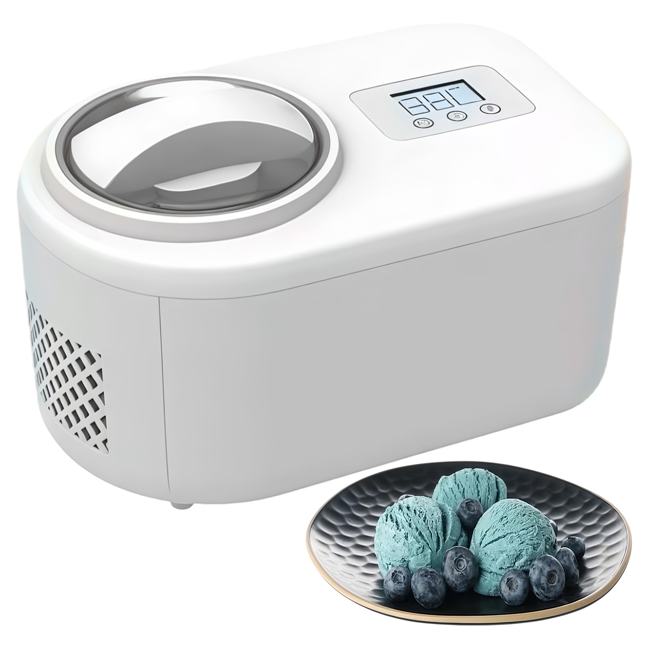 Machine à Glace avec Compresseur 100W 1L