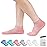 Bulinlulu Diabetic Socks for Women Men-6 Pairs Bamboo Viscose Non Binding Diabetic Ankle Low Cut Sock Size 6-9 9-11Light Bright-Large