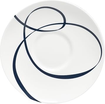 Wedgwood Glisse Tea Saucer, White
