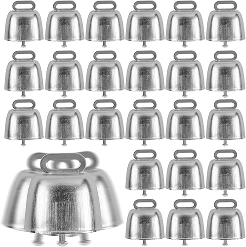 Campanas de cobre de pastoreo para ganado, paquete de 25 campanas de animales, campanas de caballo, campanas de oveja, vaca, caballo y oveja,