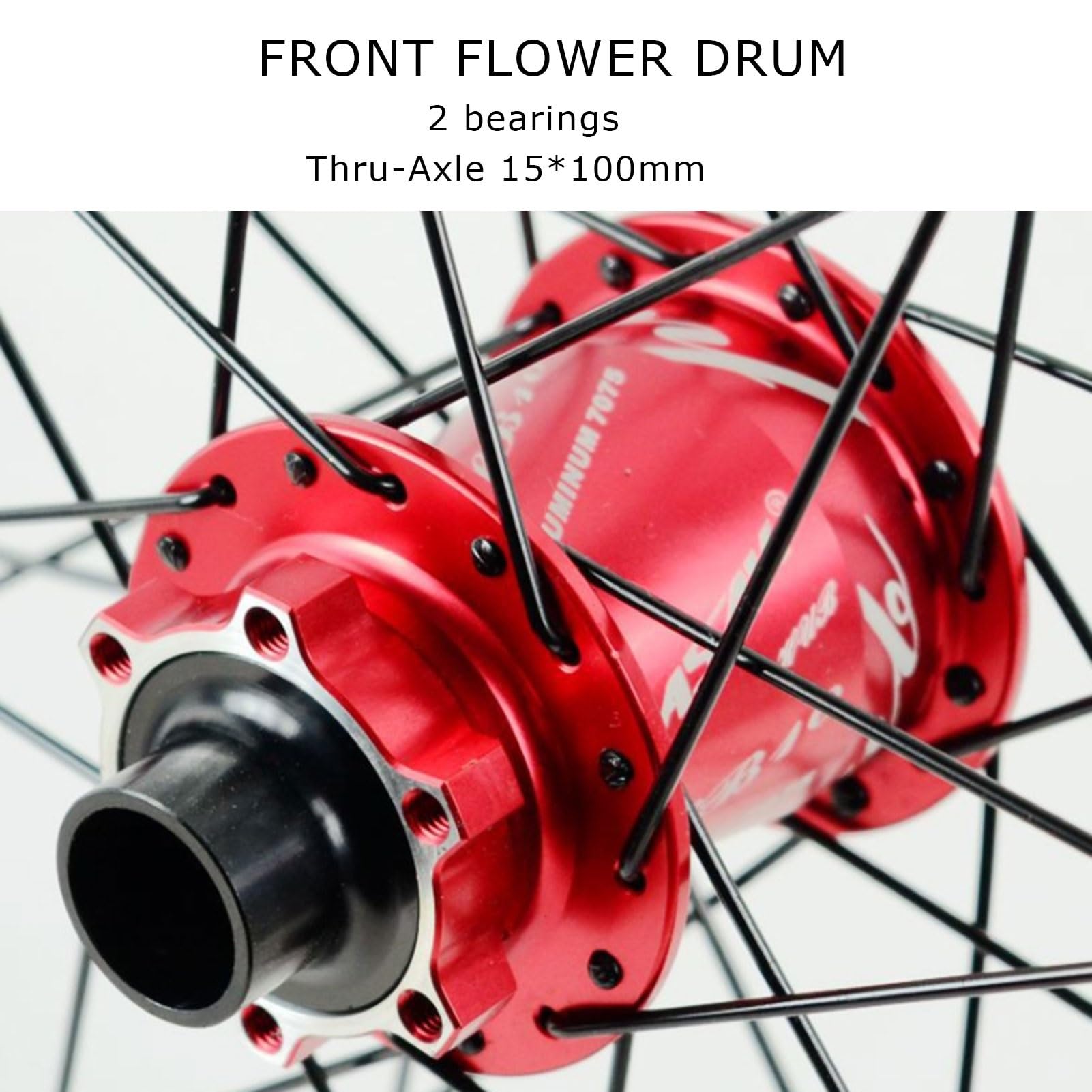 26/27,5/29 Cali Roweru Przednie I Tylne Koło, Hamulec Tarczowy Koła Do Roweru Górskiego Ze Stopu Aluminium 32 Otwory Piasta Rowerowa Oś Przelotowa 7/8/9/10/11/12 Prędkości