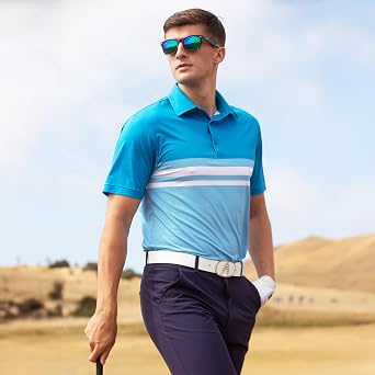 Royal & Awesome Golf Belts For Men, White Golf Belt, Adjustable Belts For Men
