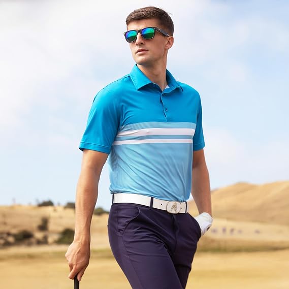 Royal & Awesome Golf Belts For Men, White Golf Belt, Adjustable Belts For Men