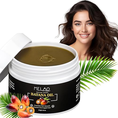 Lktvys Aceite para el cabello real de Batana para el crecimiento, 100% puro y orgánico, aceite de batana crudo, sin refinar, calidad premium con una