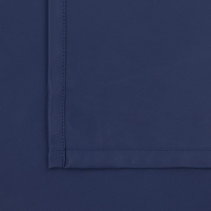Cortinas Blackout BGment para Dormitorio, 42x63 pulgadas, 2 Paneles, Azul Marino miniatura 6