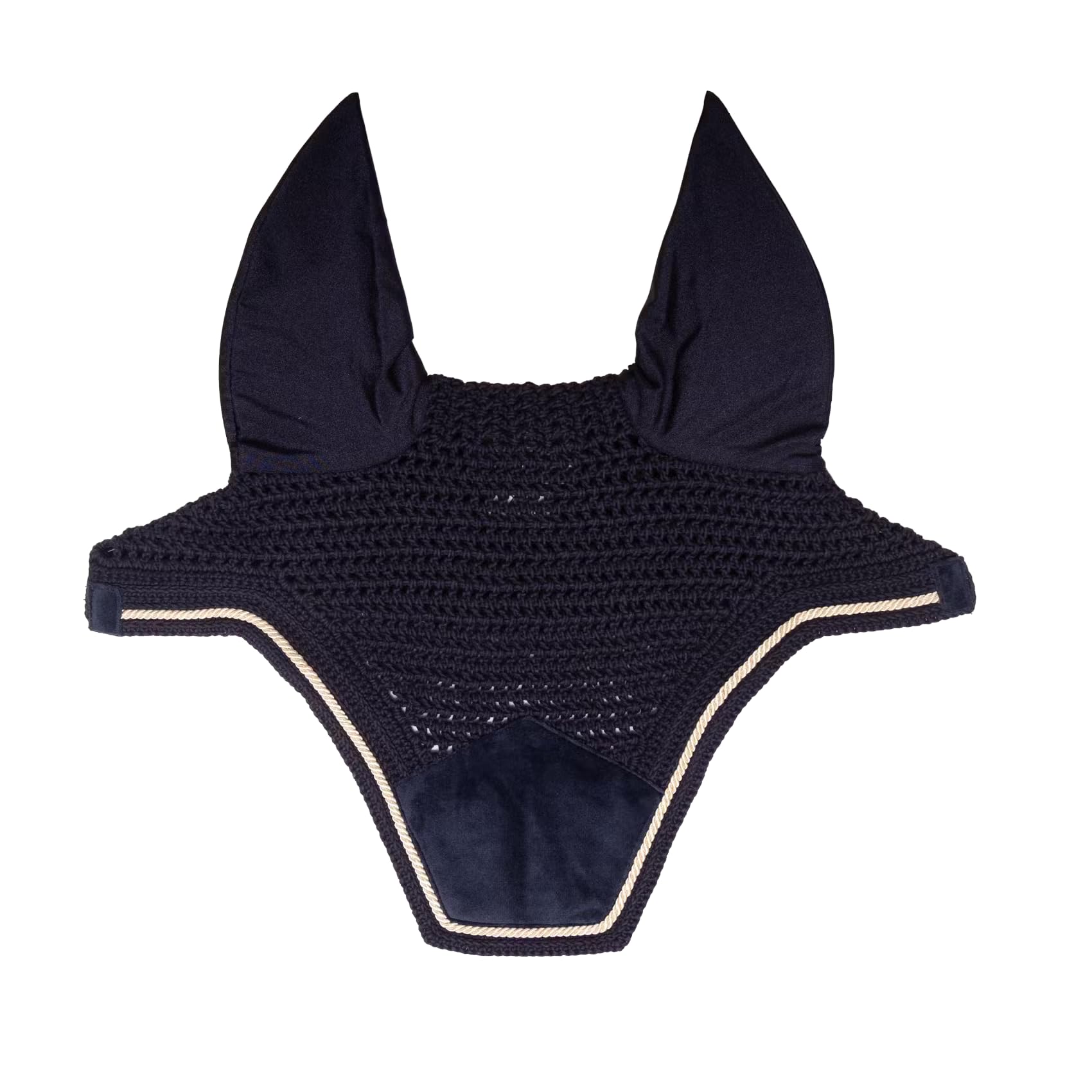 Kentucky Czapka na muchy Wellington Velvet musztarda żółta kucyk