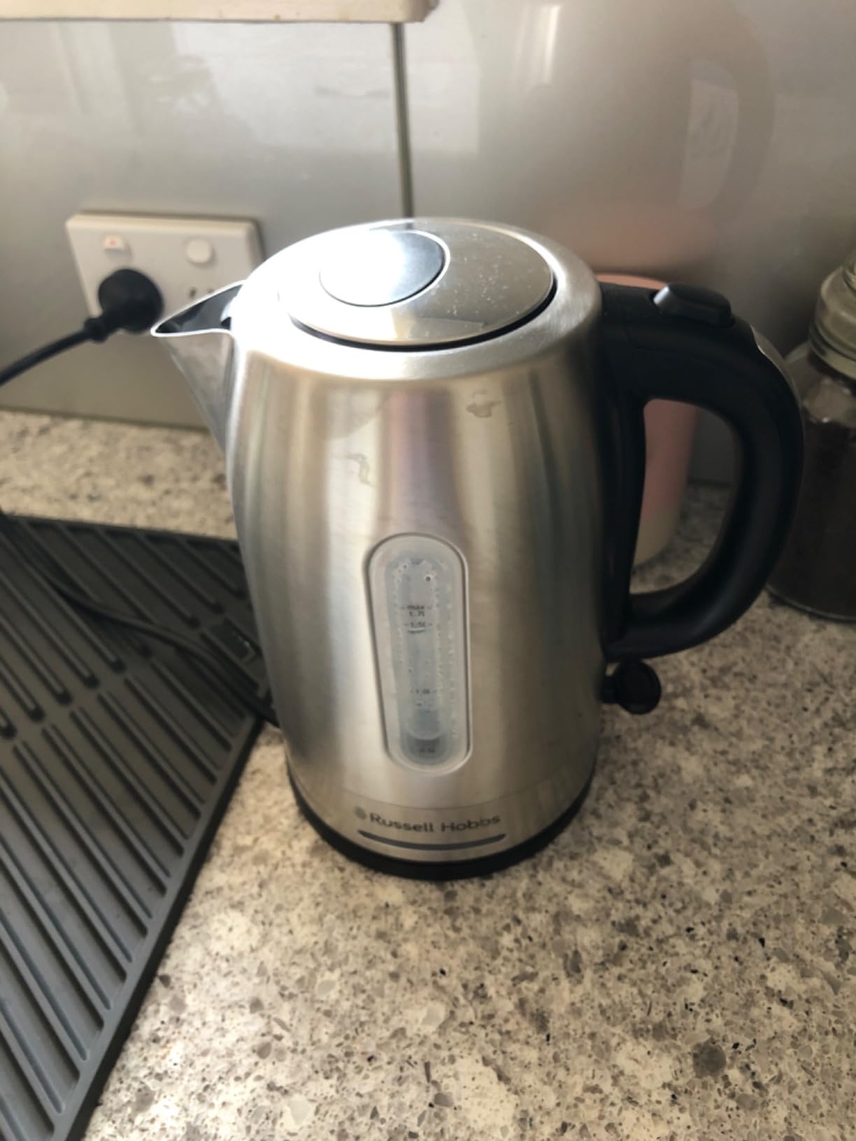 Russell Hobbs Electric Quiet Kettle, RHK26330, 1.7L, Blue Light