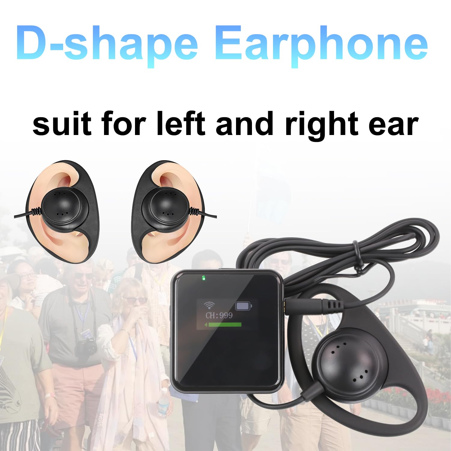 Sistema di guida turistica wireless, microfono e altoparlante guida turistica cuffie, 1 trasmettitore 15 ricevitori, sistema di cuffie di traduzione 100 m per formazione chiesa insegnare