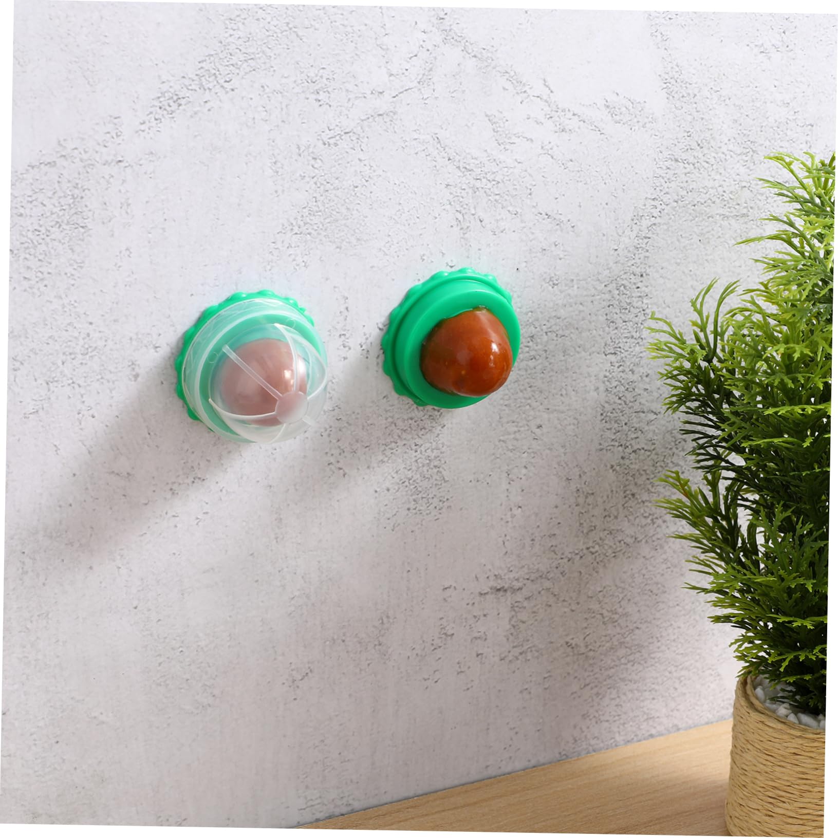 POPETPOP Sucettes à l'herbe à Chat 10 Pièces pour Chat Vert, Friandises Vitaminées Naturelles pour Augmenter L'hydratation et Améliorer Problèmes Urinaires