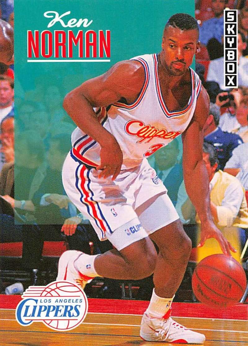 Amazon.com: 1992-93 SkyBox Basketball #108 Ken Norman Los Angeles