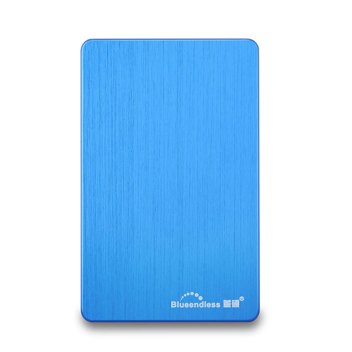 Disco Duro Externo 2.5" USB3.0 Almacenamiento De Disco Duro Portátil Ultrafino Compatible con Mac, PC, Laptop, MacBook,(Azul, 500, GB)