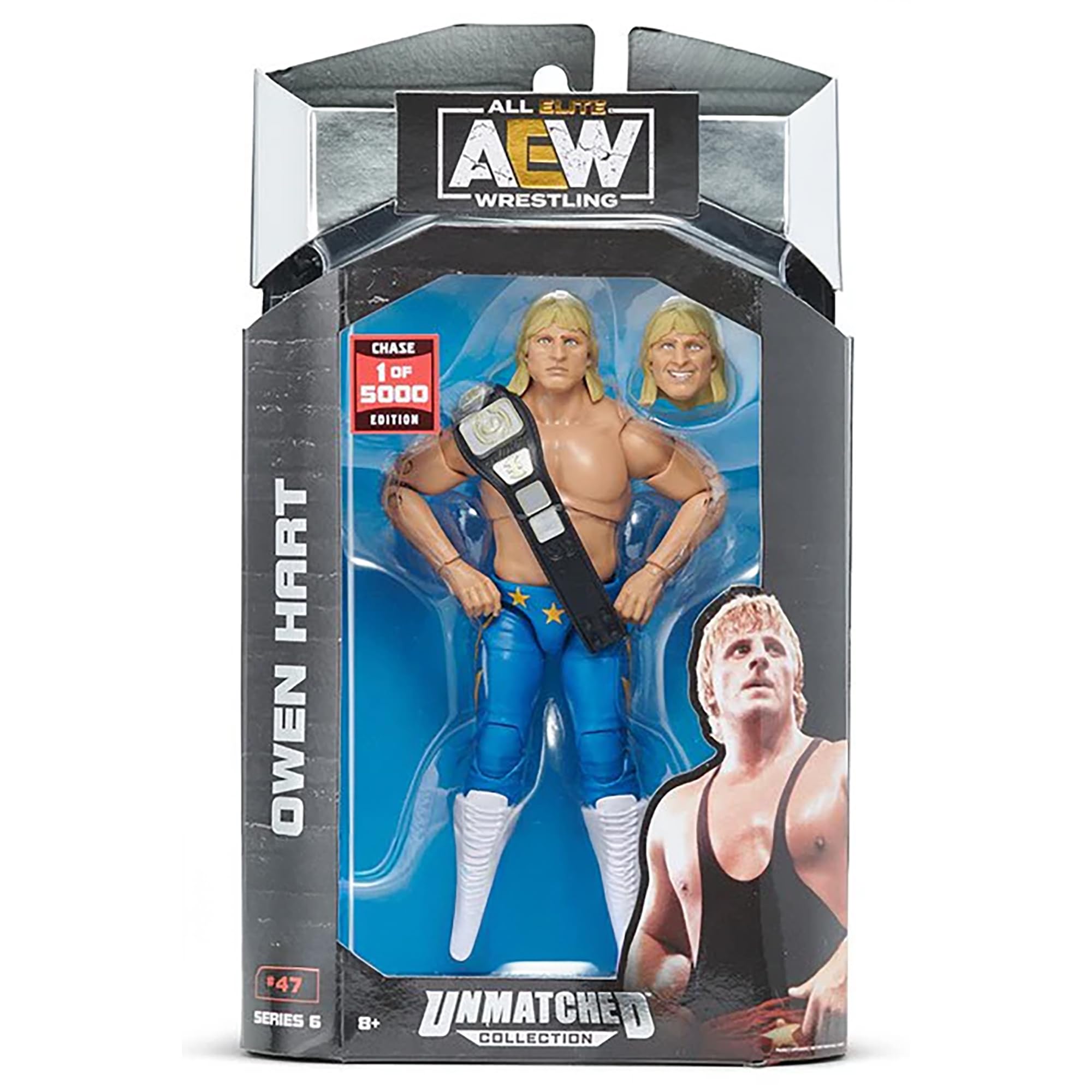 Amazon.com: AEW (Chase 1 of 5000) Owen Hart Unmatched Series 6