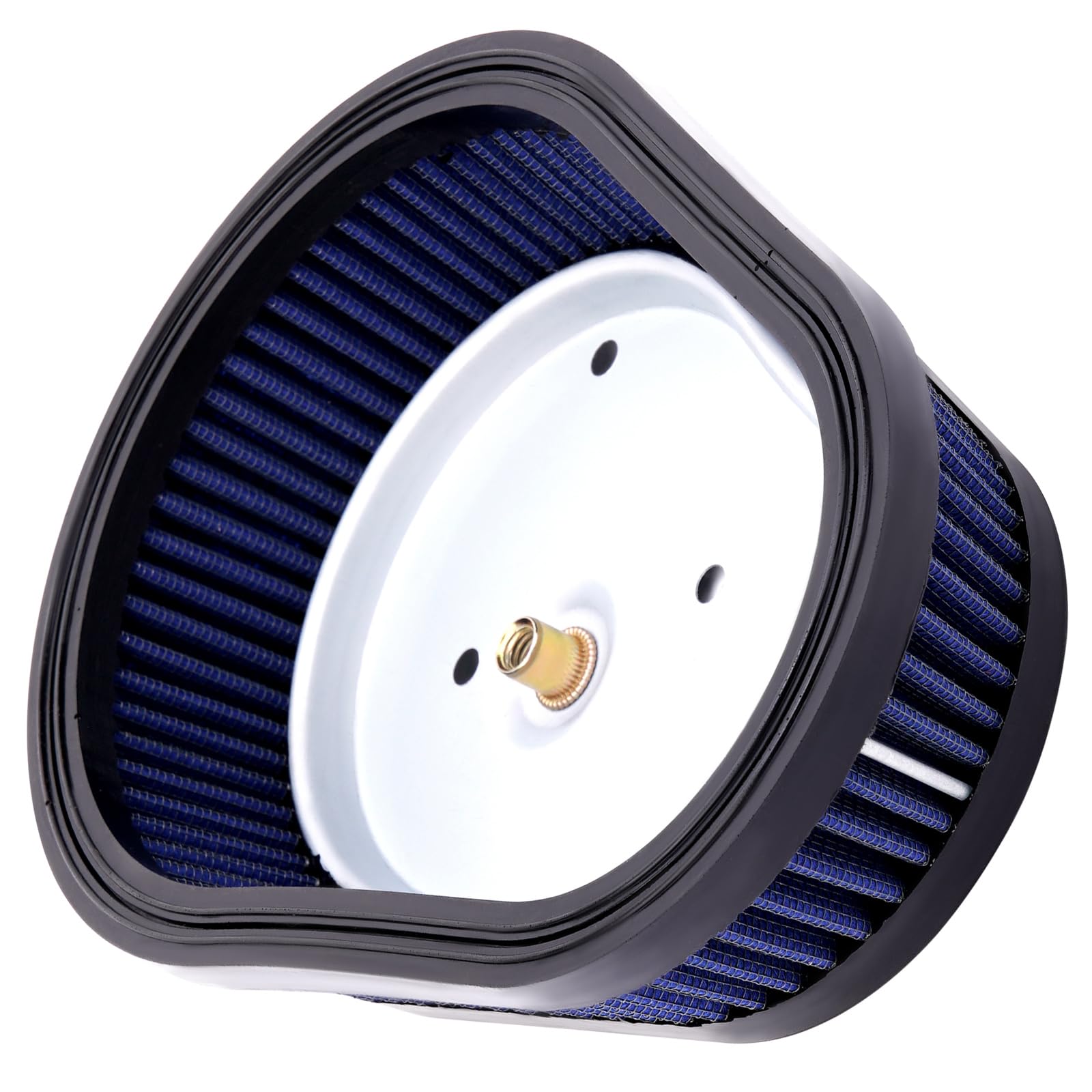 AHL Moto Filtro de Aire 29385-08 1011-4213 29400021 para Harley Dyna Fat Bob FXDF 2008-2017, Harley Dyna Low Rider FXDL 2008-2009 2014-2017, Harley Dyna Street Bob FXDB 2008-2017