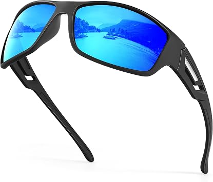 KALIYADI Sunglasses-Men Polarized Sports Sun-glasses Mens Sunglasses Polarized UV Protection Driving Running Cycling Outdoor