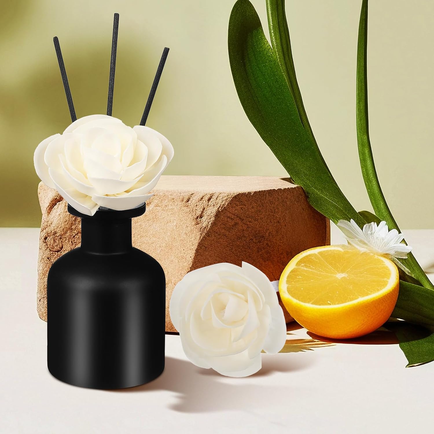 Flower Diffuser Sticks 2pcs, Reed Diffuser Replacement