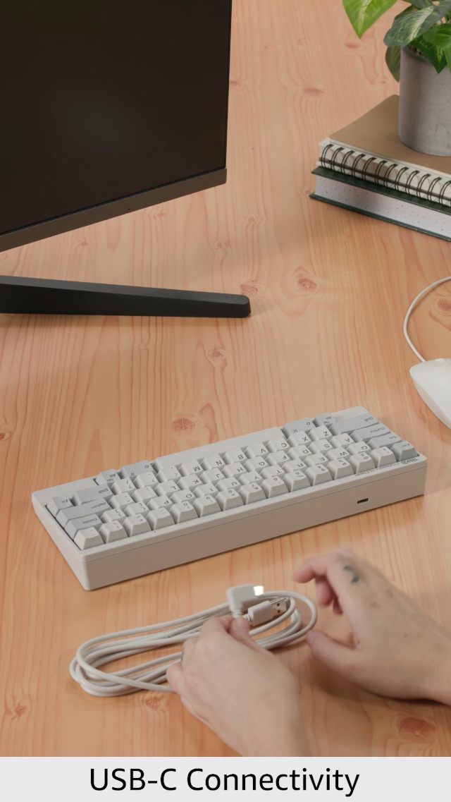 HKB Professional Classic ホワイト/グレー Happy Hacking Keyboard HHKB Professional Classic White 60