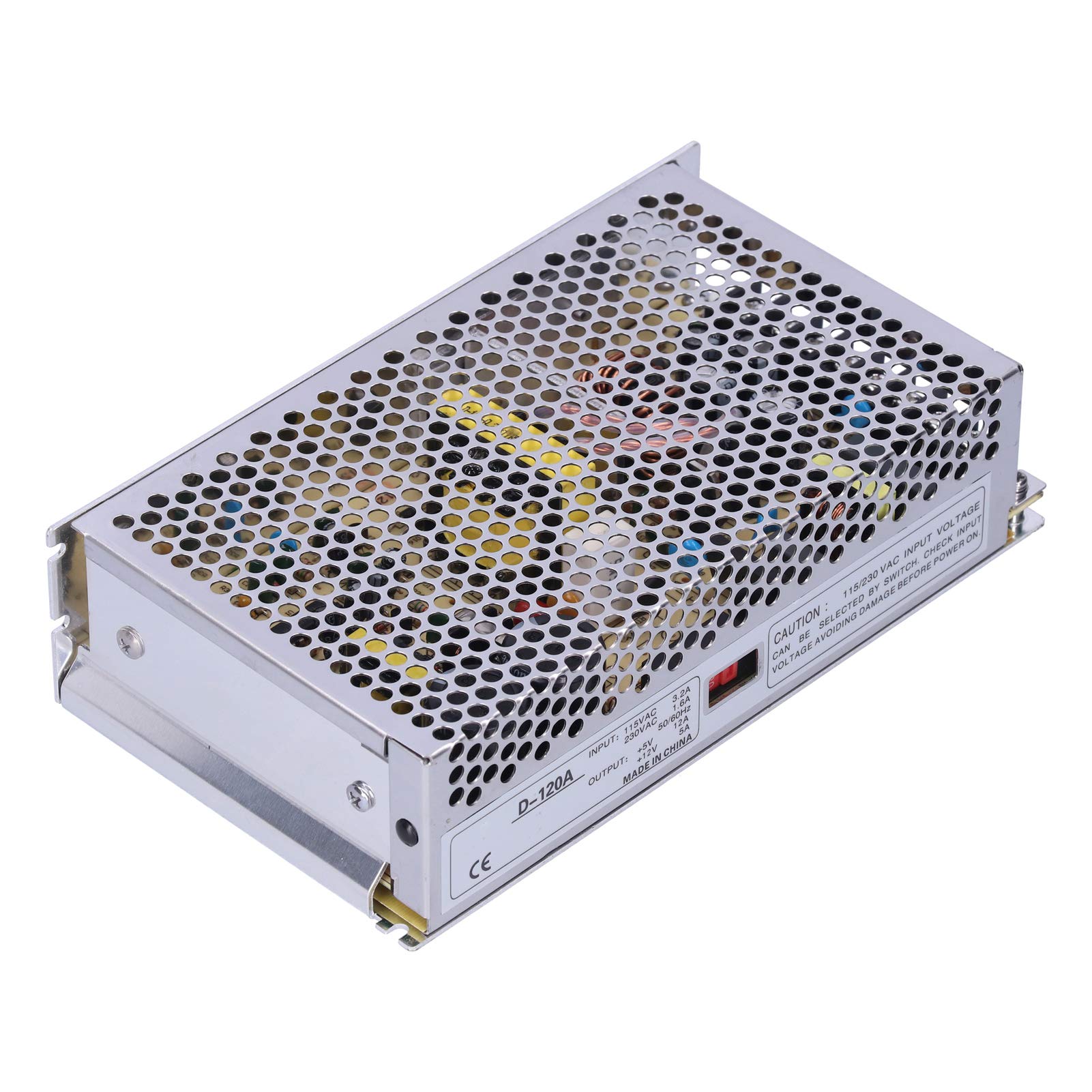Alimentatore Switching LED da 120 W Ad Alta Efficienza Energetica con Design in Lega di Alluminio per un Uso Versatile in Varie Applicazioni
