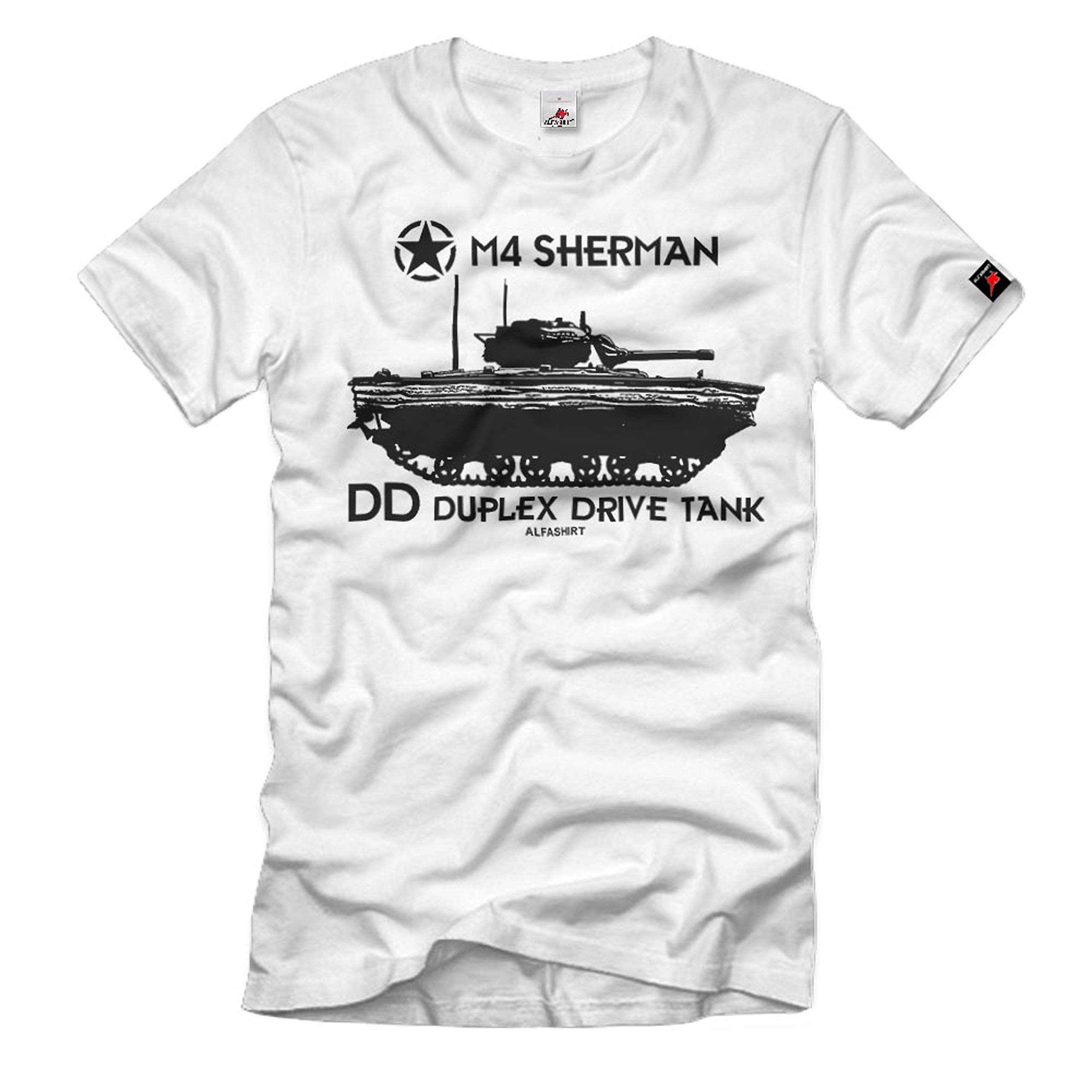 Camiseta de tanque M4 Sherman DD 4XL que soluciona la falta de ropa cómoda para amantes de la historia 3