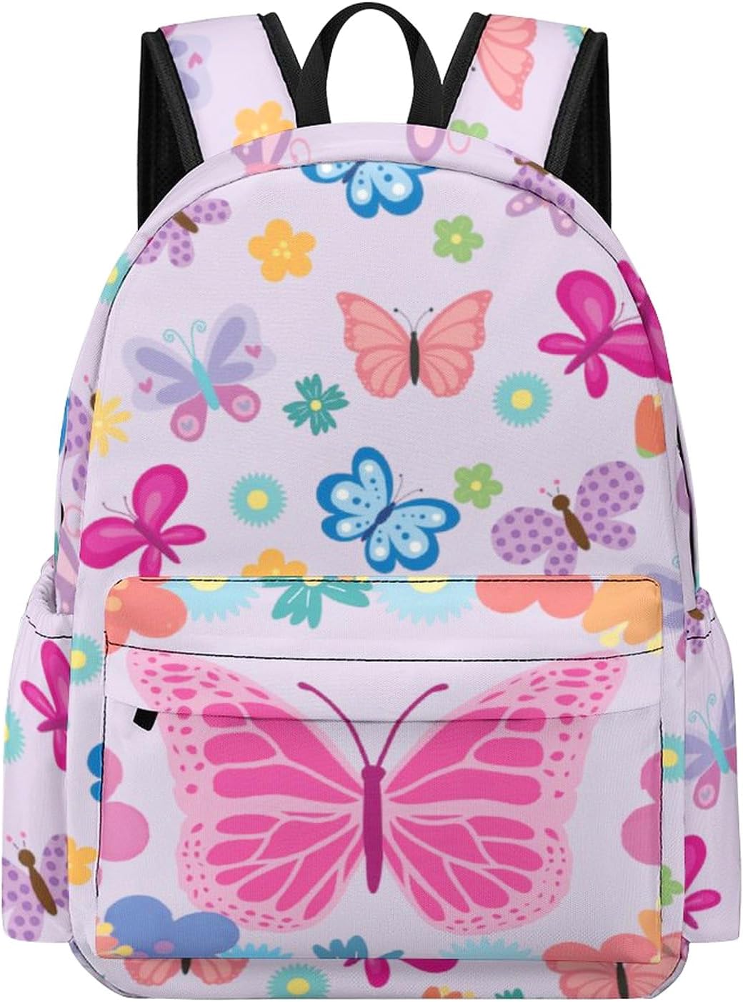 Axolotl Backpack for Girls Boys, 16.5 Inch Axolotl Theme Bookbag with Adjustable Straps, Large Capacity School Cartoon Backpack