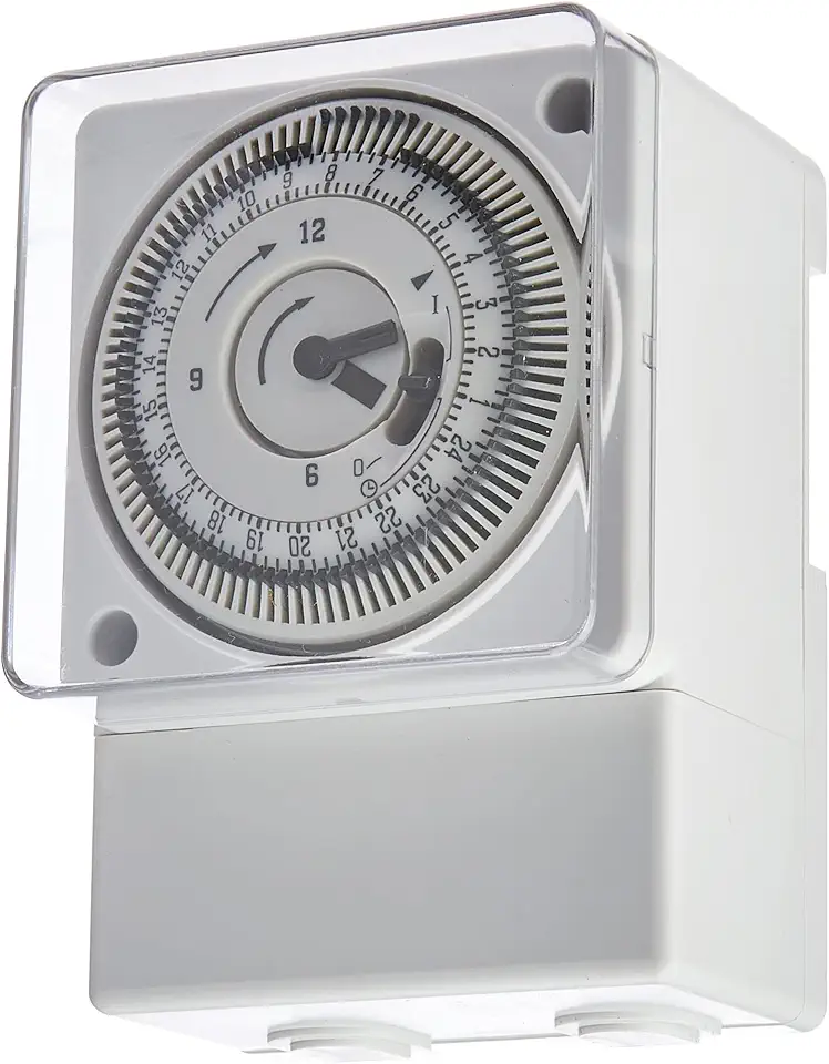 Timer Temporizador Mecanico para Trilho DIN (TM-180)