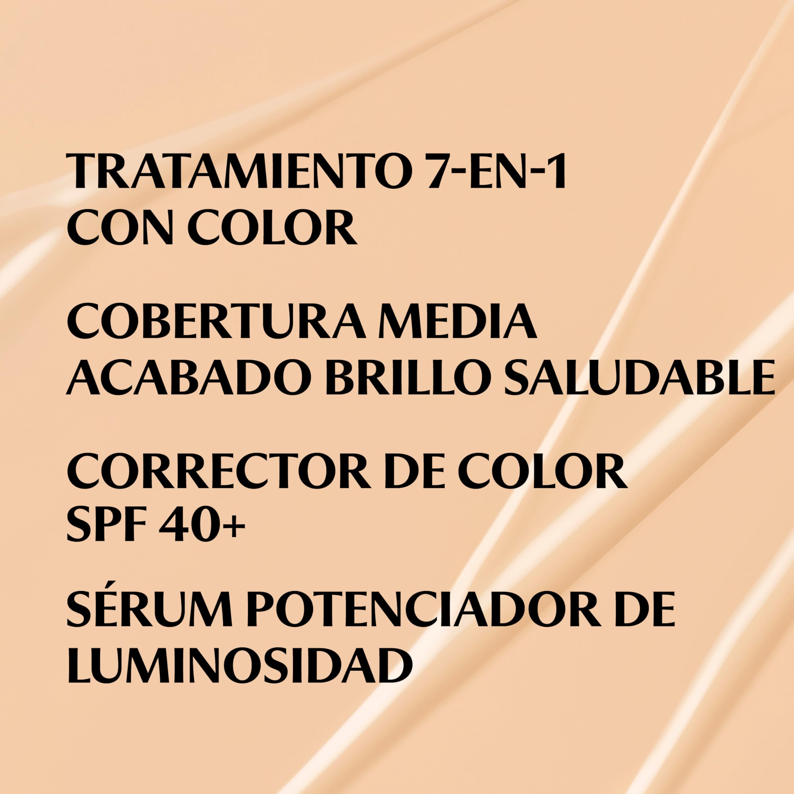 IT Cosmetics, Base de Maquillaje, Tratamiento Antiedad e Hidratante con SPF40, Cobertura Media, Acabado Luminoso, 12 Tonos Disponibles, Light, YSBB CC+ Nude Glow, 32 ml