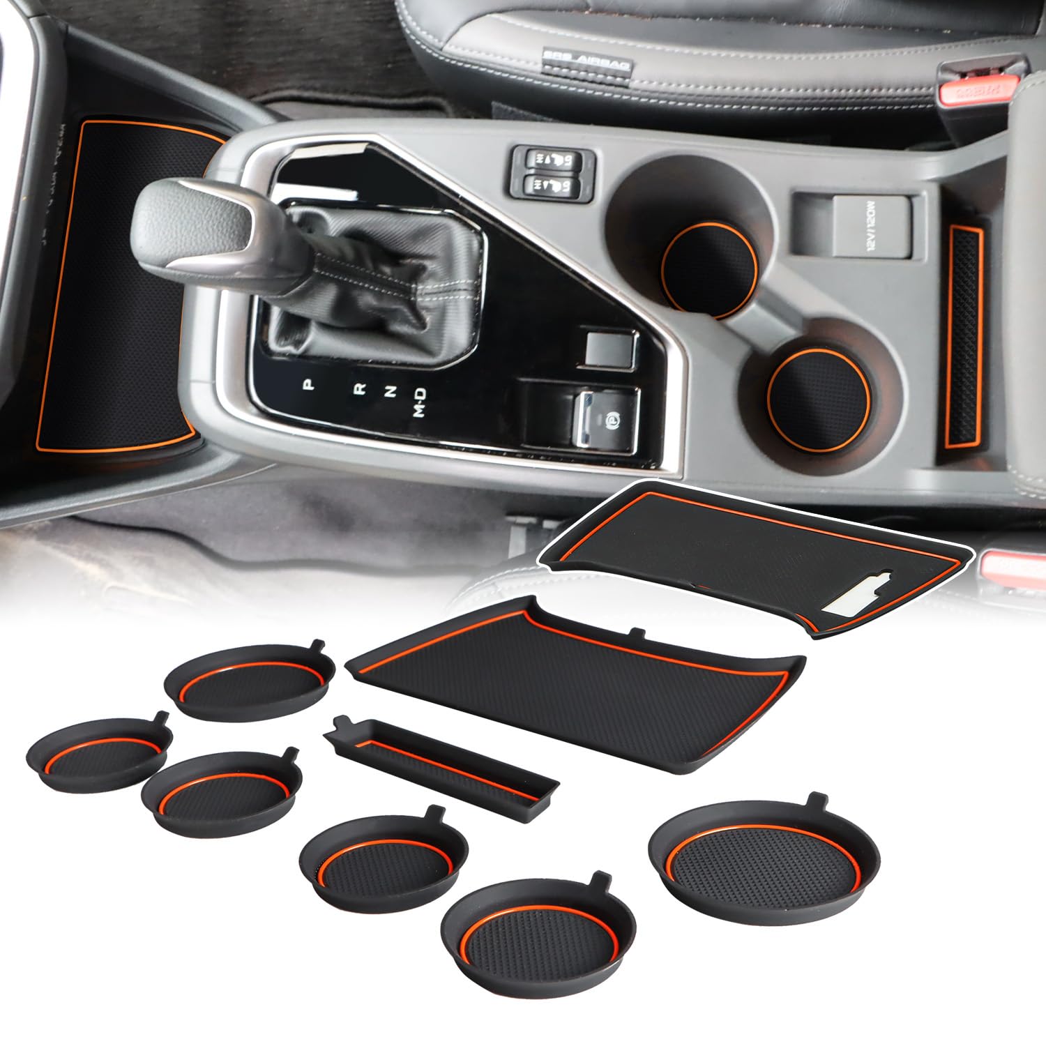 Amazon.com: auovo Cup Holder Inserts Liners Compatible with Subaru