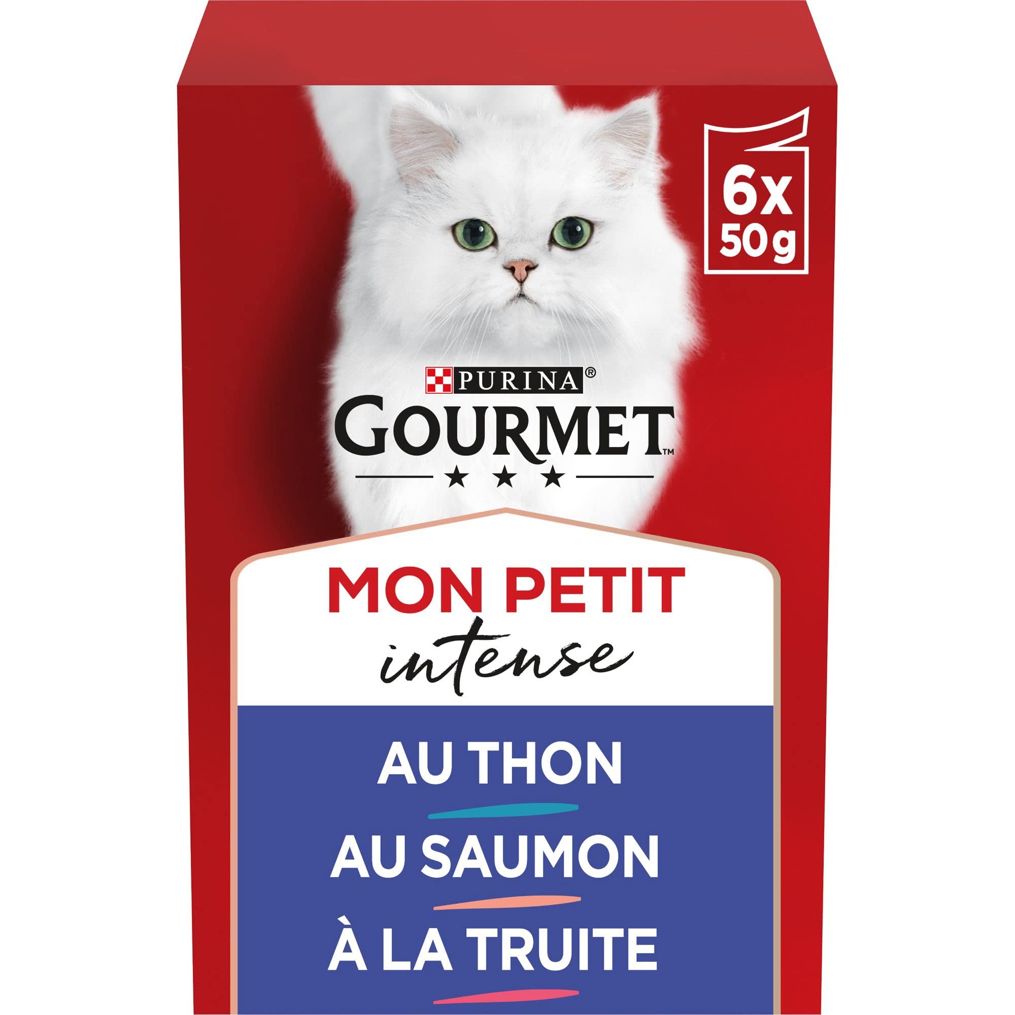 GOURMET Mon Petit Poissons 6x50g