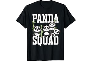 Cute Graphic Panda Family T-Shirt