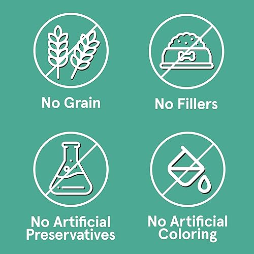 Miniatura 10 de Real Meat - Alimento para perros secado al aire con pollo real de EE. UU., bolsa de 2 libras de alimento real para perros de carne real sin granos