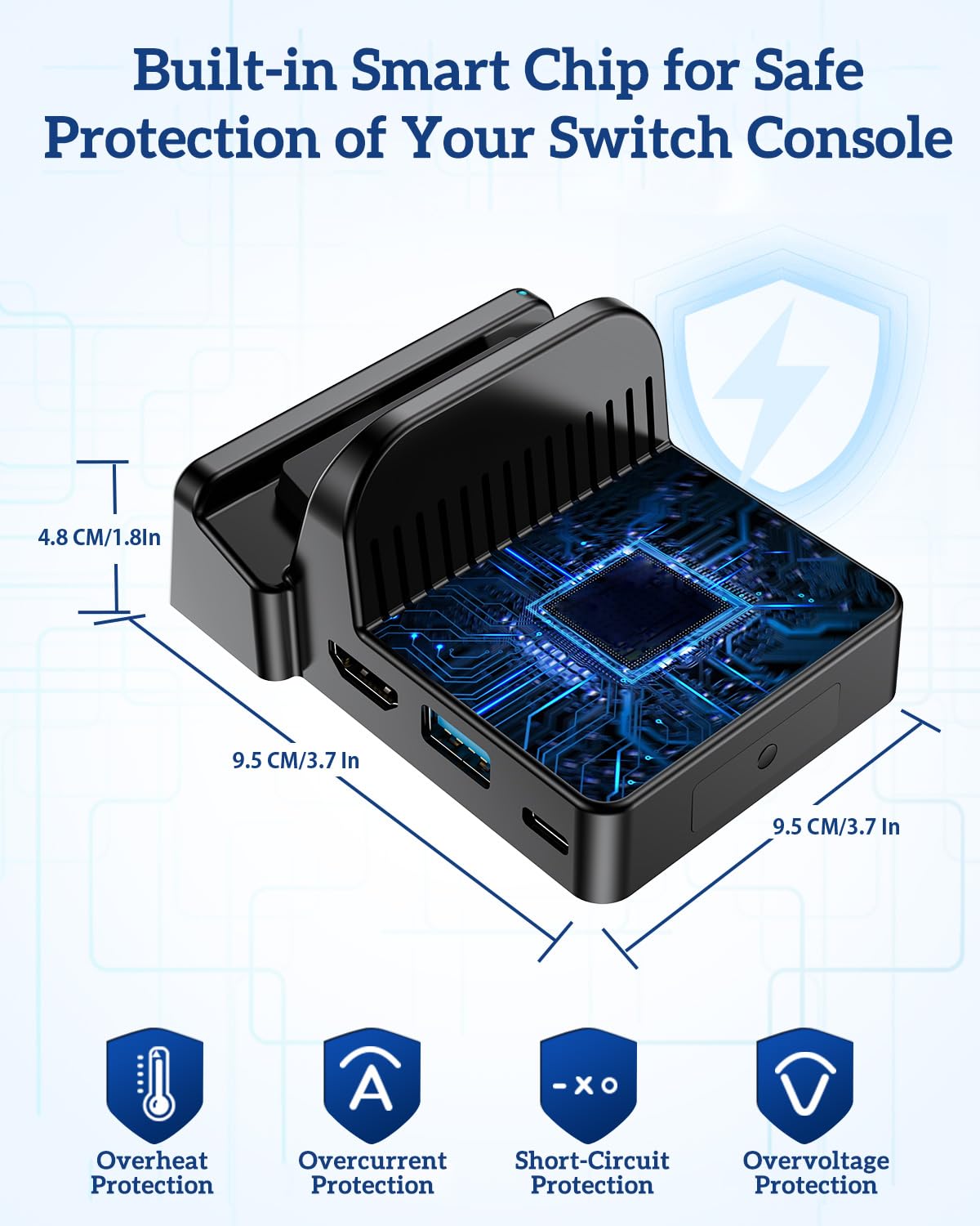 Nintendo Switch TVモード/テーブルモード用カスタムセット Nintendo Switchのテーブルモード専用ポータブルUSBハブスタンドが登場