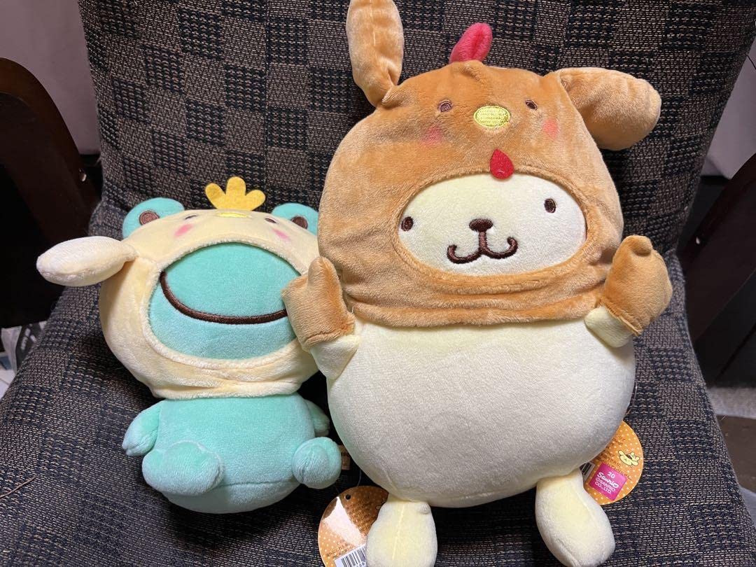 ポムポムプリンカフェ名古屋限定ミントぬいぐるみ