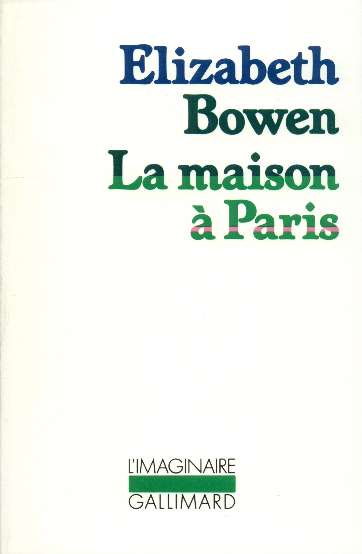 La Maison à Paris (L'IMAGINAIRE)