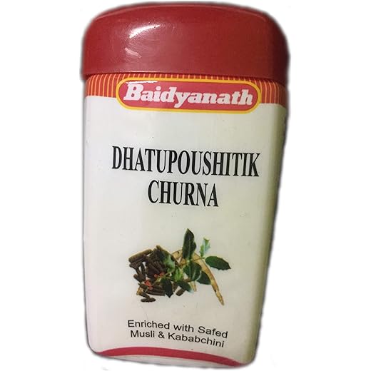 Baidyanath Dhatuposhitik Churna - Mineral Protein Supplement