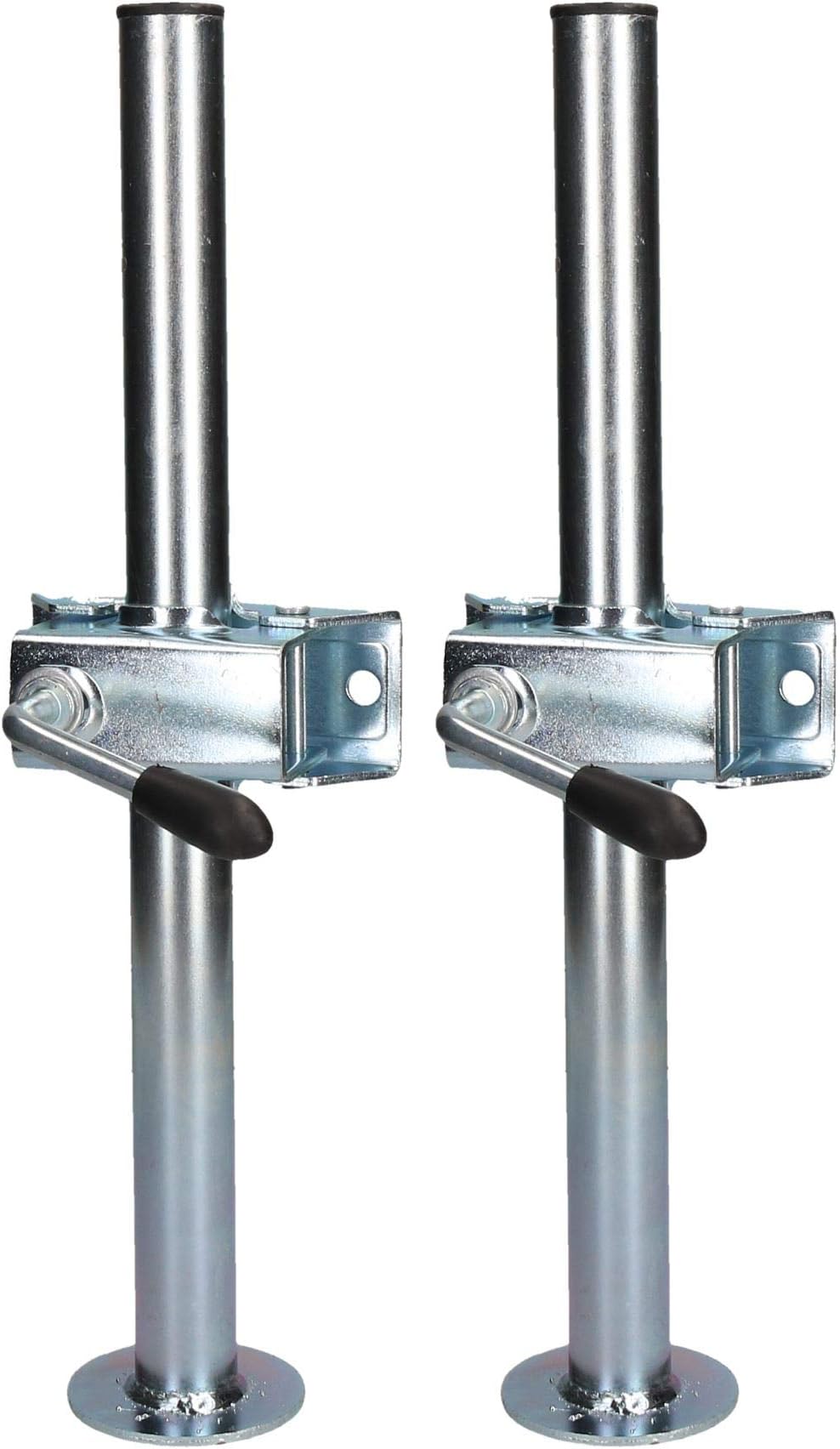 AB Tools 2 PACK 34mm Prop Drop Stand 460mm Long for Trailer Jockey Leg & Clamp Amazon.co.uk