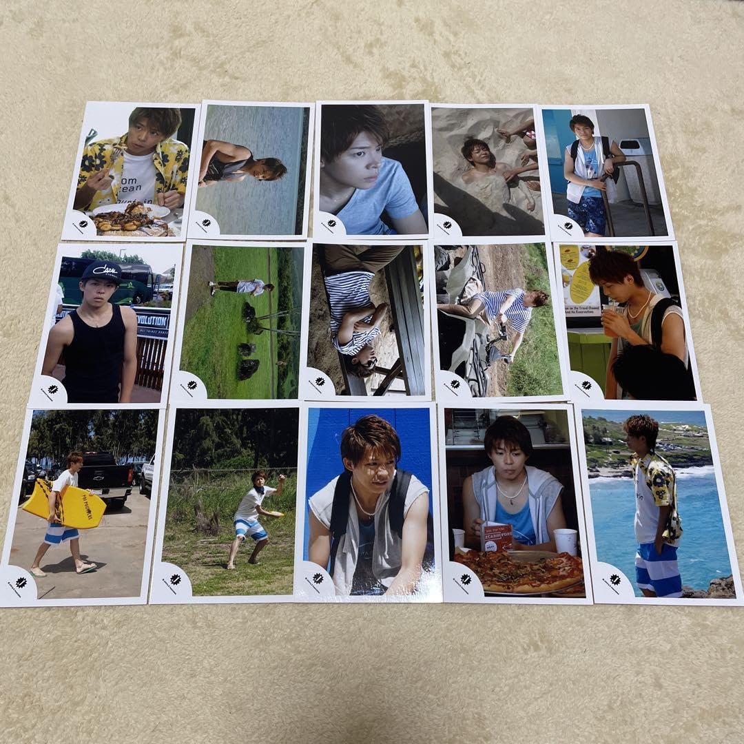 Amazon.co.jp: Numberi 岸優太 写真 ハワイ 15枚セット T : おもちゃ