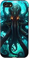 Vista 18 de Octopus Kraken Monster Sea Creature Animals Ocean Fantasy Case for iPhone 16