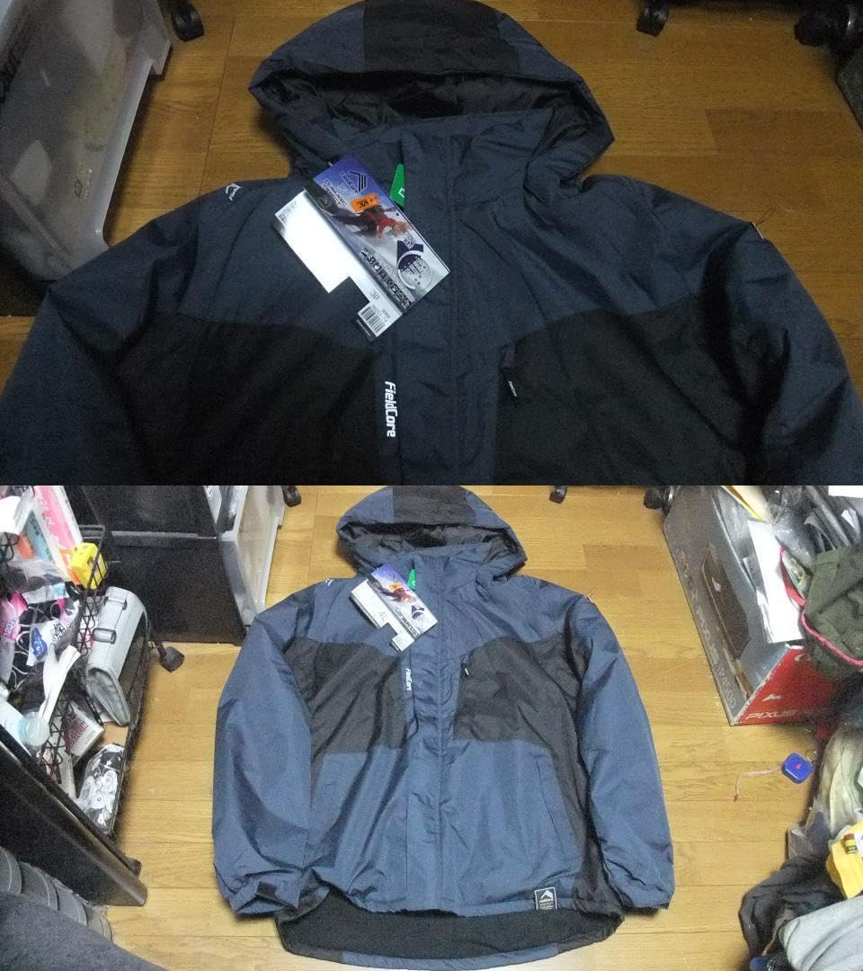 ワークマン 4L workman ジャケット クレイジーパターン フード着脱可能 Amazon.co.jp: ワークマン4L workmanフード 取り外し可能